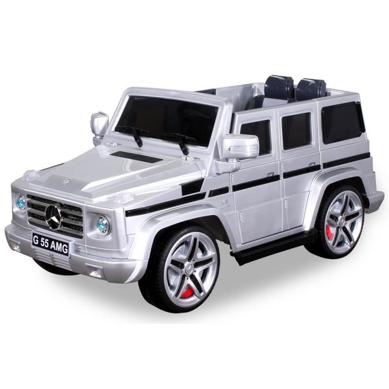 Mercedes AMG G55 Voiture électrique Pour enfant 12 Volts Gris Métallisé