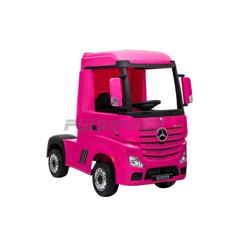 Mercedes Actros BRose,12 Volts, Camion électrique pour enfant avec télécommande 2.4 Ghz, roues EVA