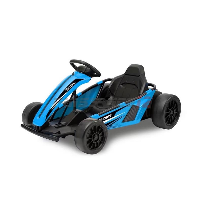 Karting électrique Drift 24 Volts pour enfant Bleu