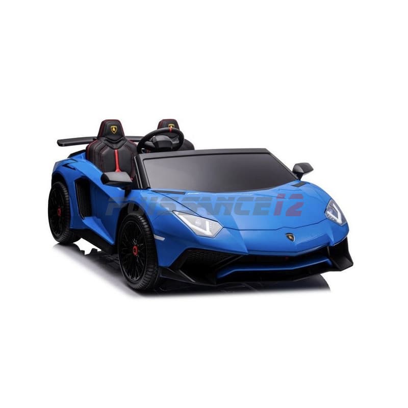 Lamborghini Aventador XXL 24 Volts Electrique pour enfant 2 places Rose