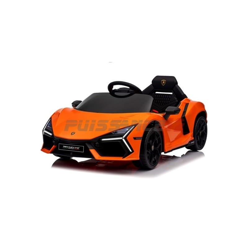 Lamborghini Revuelto Voiture électrique Pour enfant 12 Volts Rose