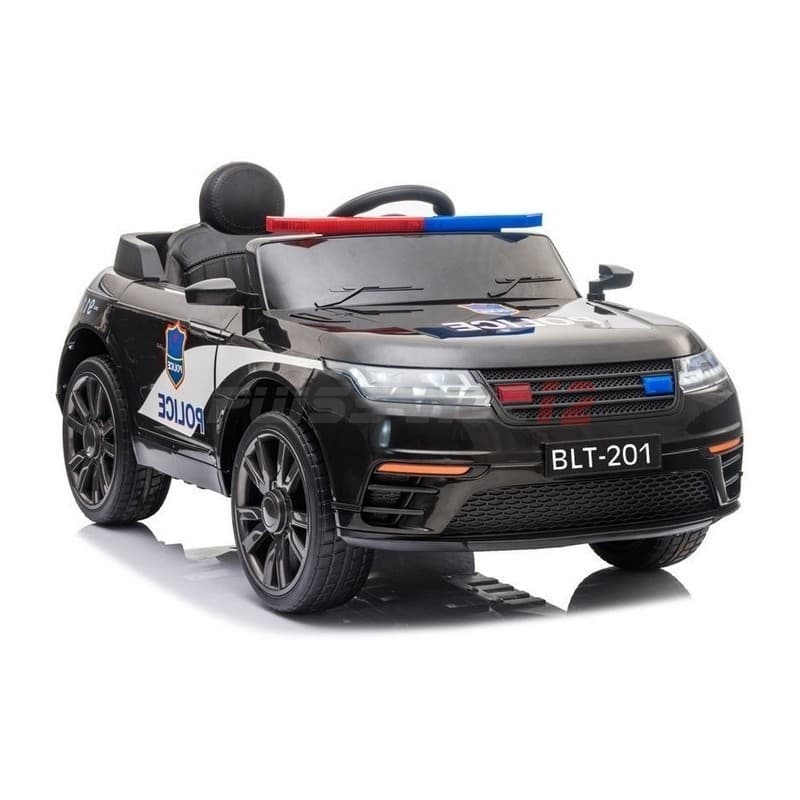 Voiture électrique pour enfant Police 12 Volts, télécommande