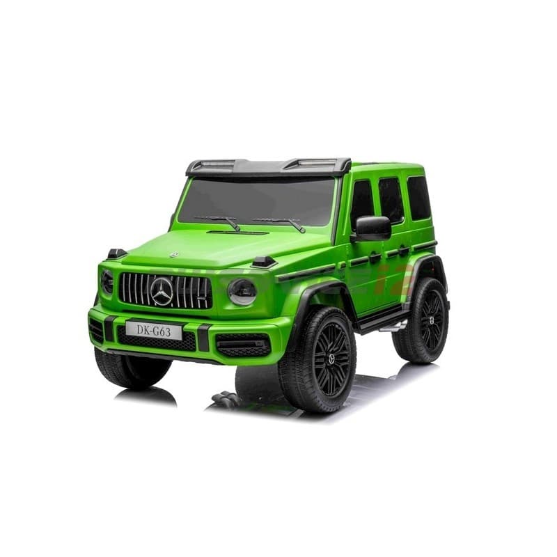 Mercedes G63 AMG 24 Volts, 2 places, MP4, 4WD Electrique pour enfants Vert