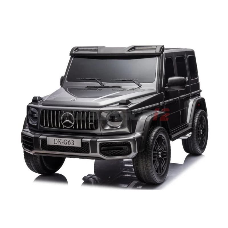 Mercedes G63 AMG 24 Volts, 2 places, MP4, 4WD Electrique pour enfants Gris