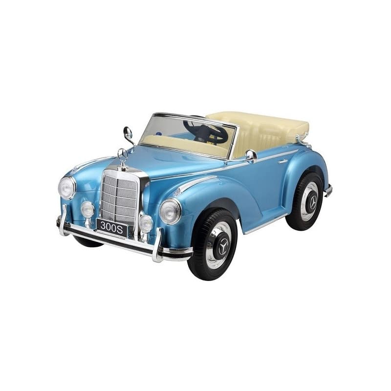 Mercedes 300S Voiture électrique Pour enfant 12 Volts Bleu métallisé