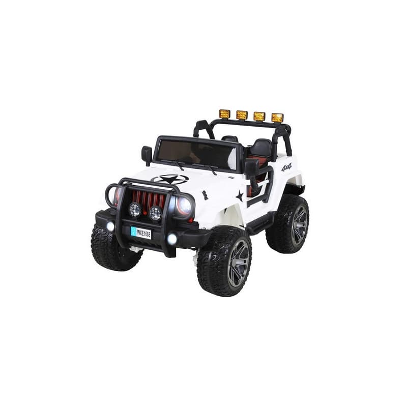 Jeep Electrique 4x4 12 volts pour enfants avec télécommande parentale
