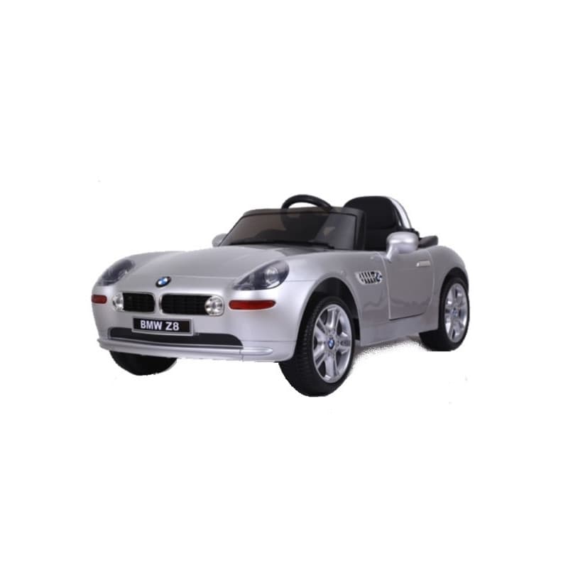 BMW Z8 Voiture électrique enfant 12 Volts Gris Métallisé télécommande