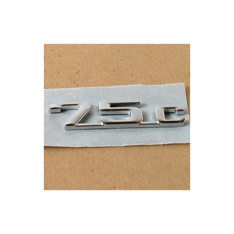 "Emblème ""K75C"" de dosseret de selle"