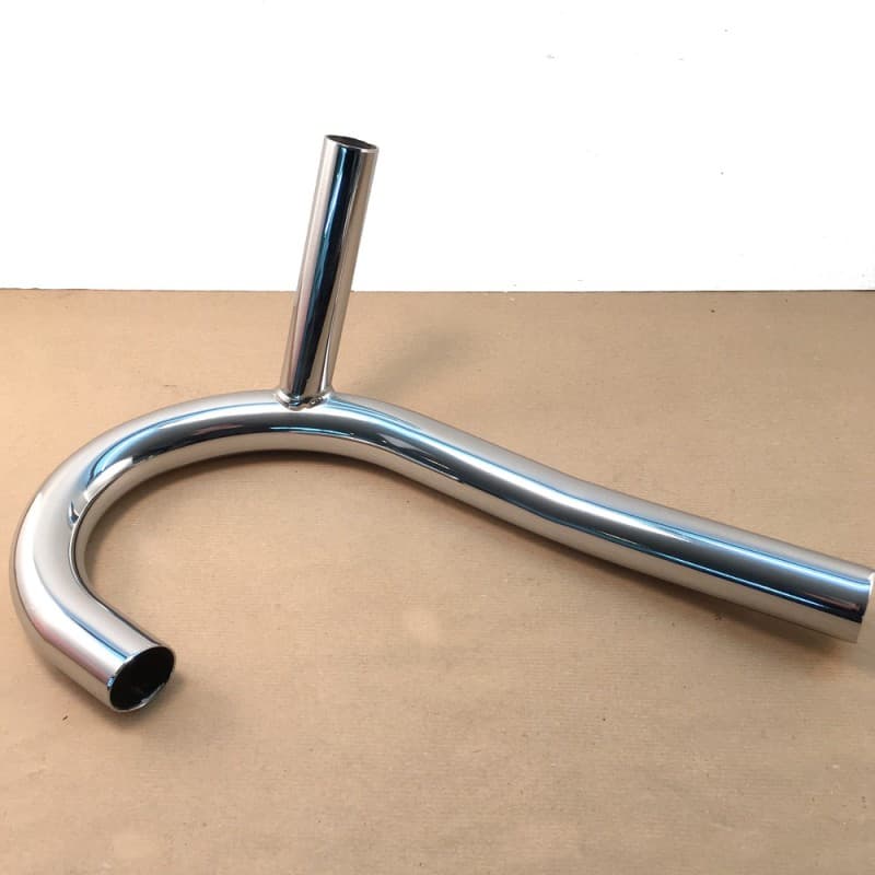 Collecteur Gauche Chromé