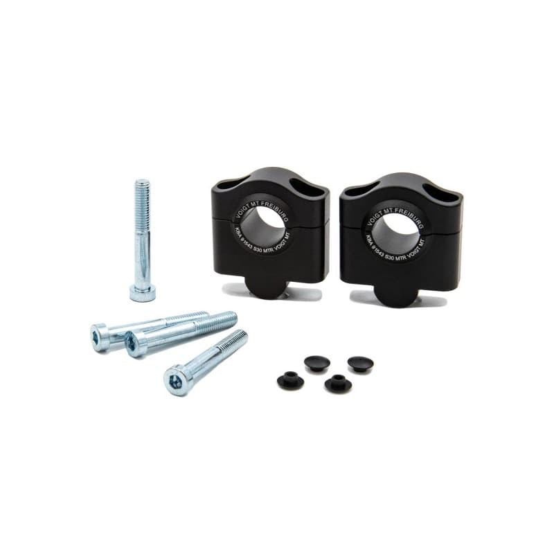 Élévation du guidon 35mm noir