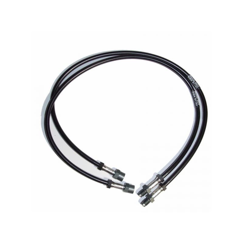 Conduite de Frein tressée en acier inoxydable noir