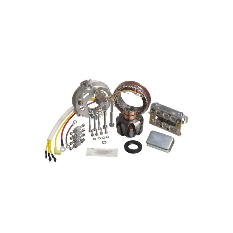 Kit alternateur + Regulateur + Rotor Stator + Platine Diodes