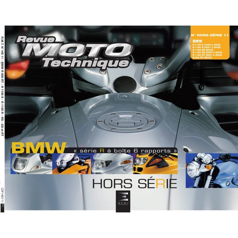 Revue Moto Technique HS BMW R850RT-R1100-R1150 (1999 à 2002)