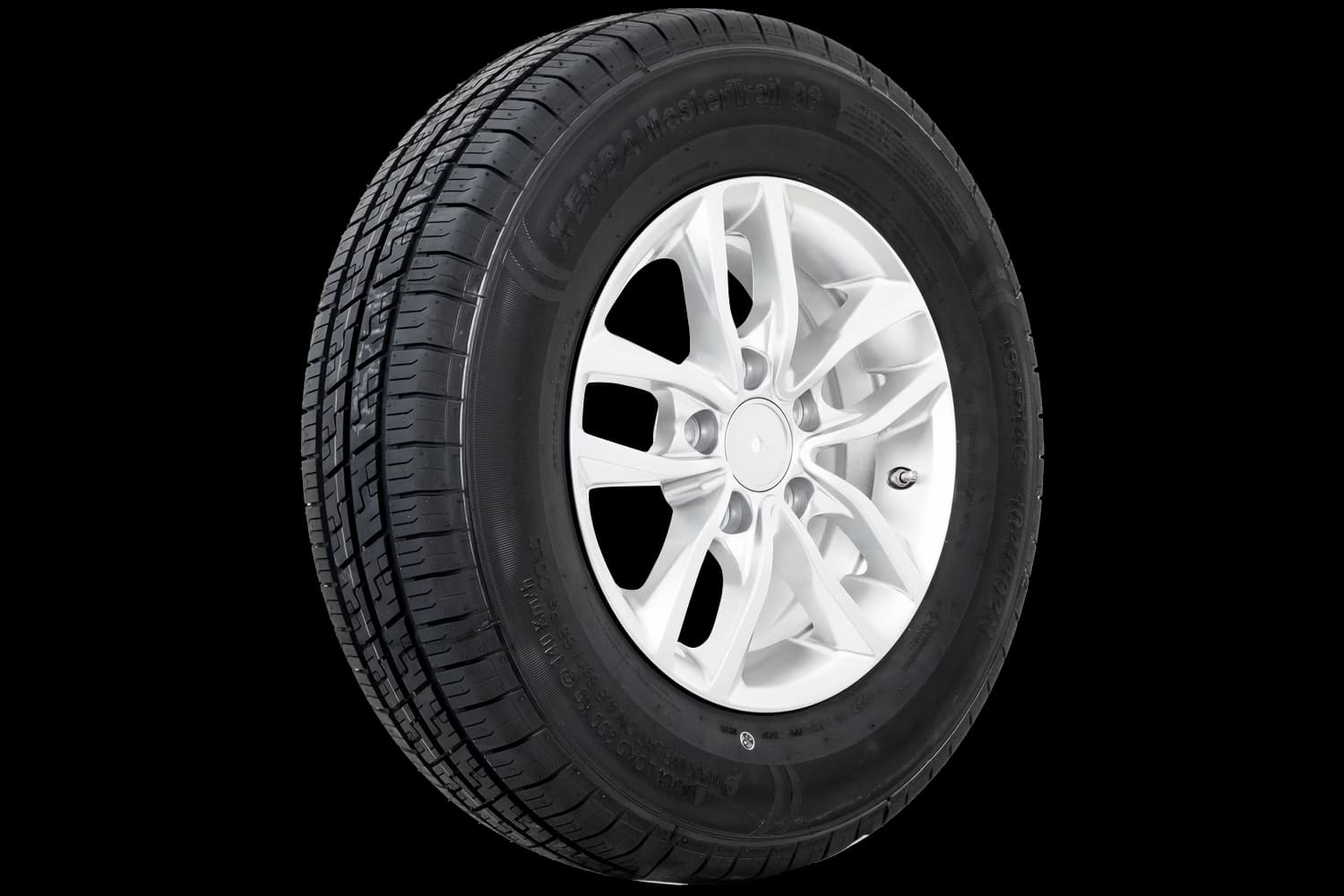 Roue de remorque renforcée KENDA 185/80 R14C 104/102N JANTE ALU STARCO 5.5Jx14″H2 5×112 ET:30