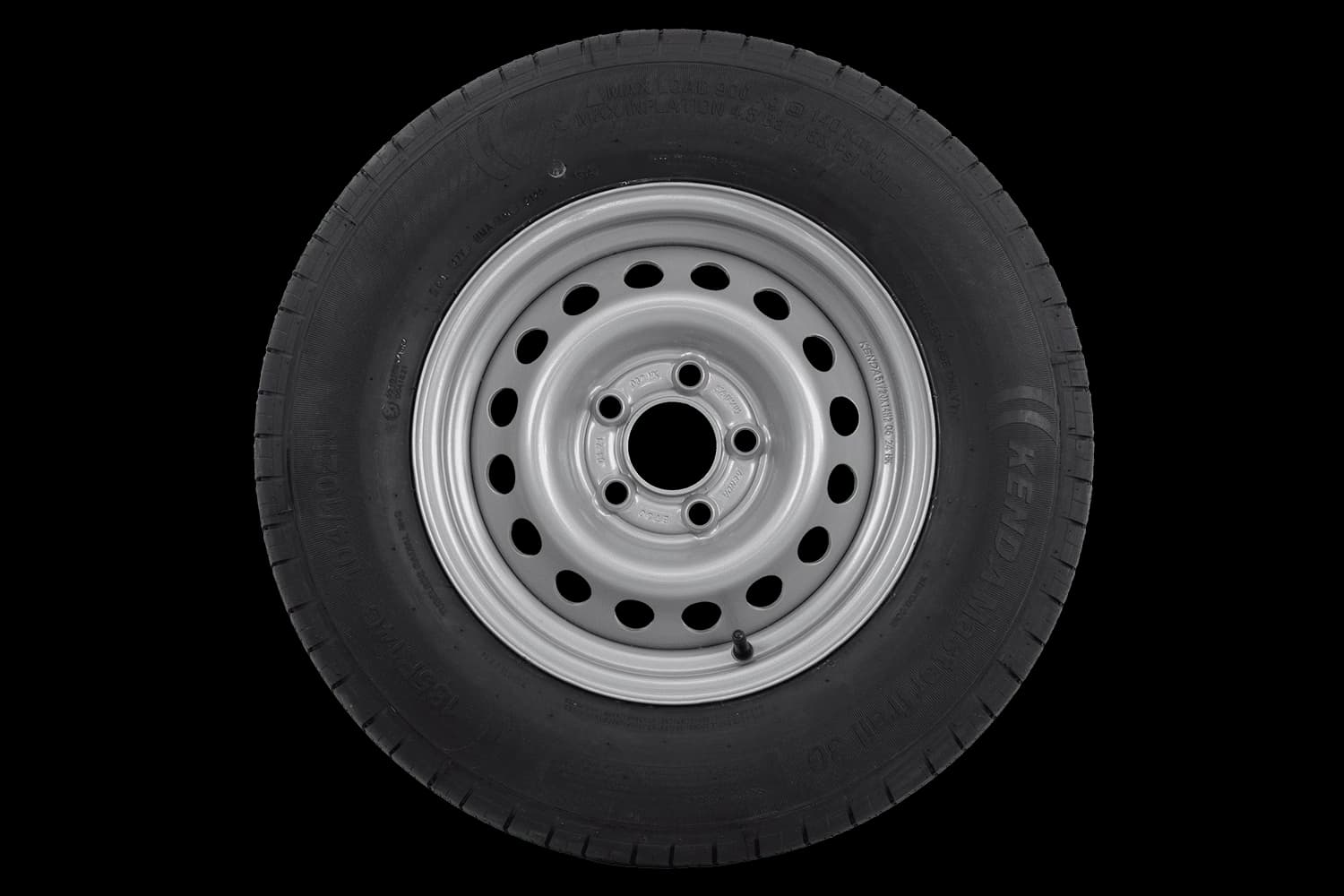 Roue renforcée pour remorque KENDA 185/80 R14C 104/102N KENDA JANTE 5.5Jx14″H2 5×112 ET:30