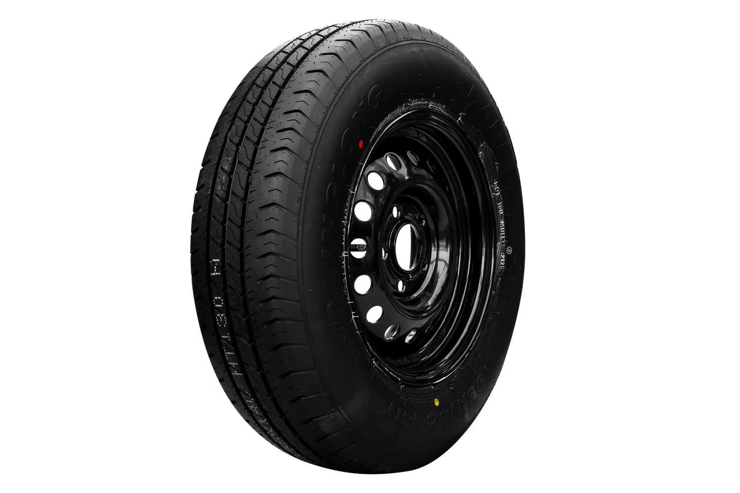 Roue renforcée pour remorque LINGLONG 185/80 R14C 104/102N UNITRAILER Jante noire 5.5Jx14″H2 5×112 ET:30
