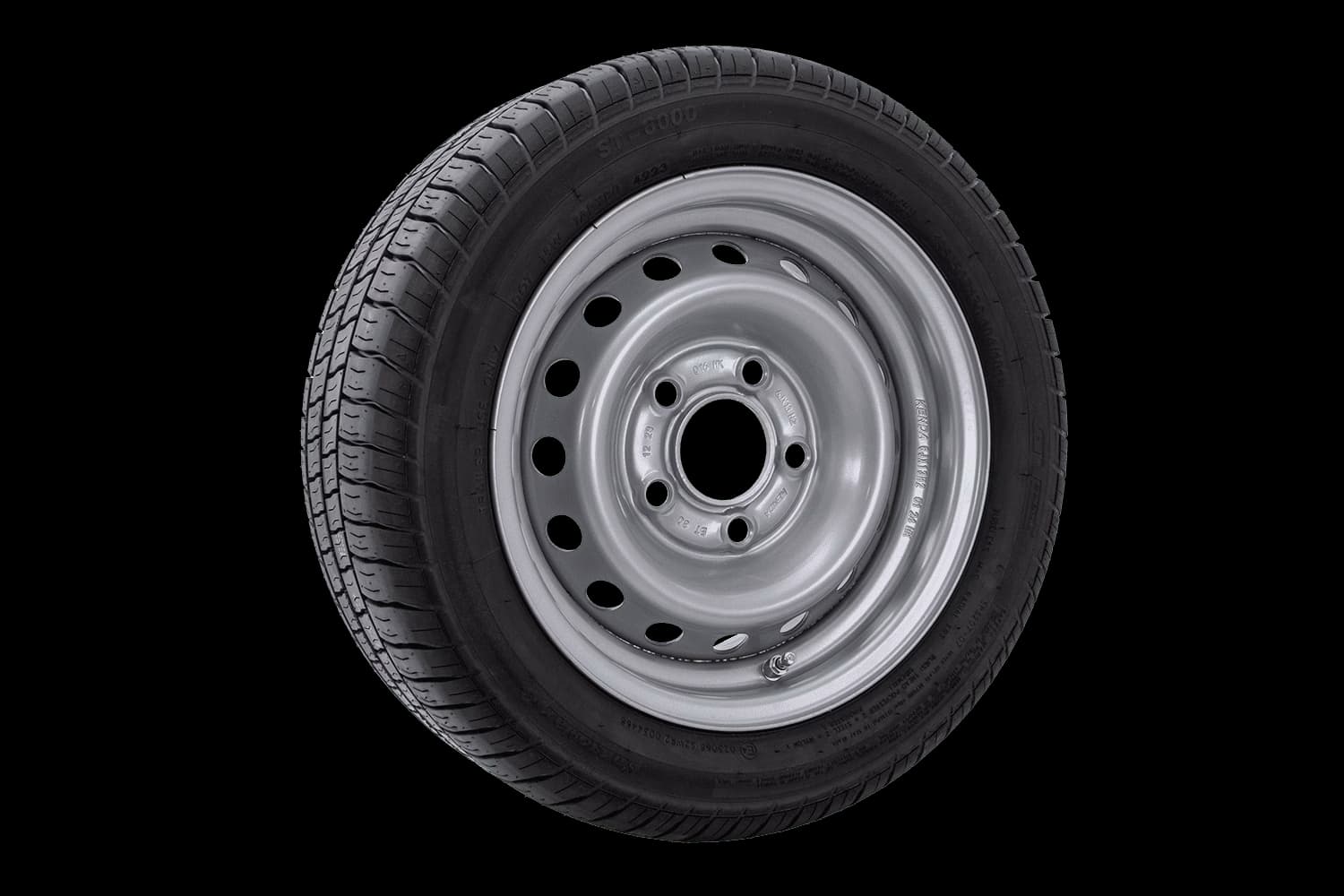 Roue renforcée pour remorque PNEU GT Radial 195/50 R13C 104/101N JANTE KENDA 6Jx13″H2 5×112 ET:30