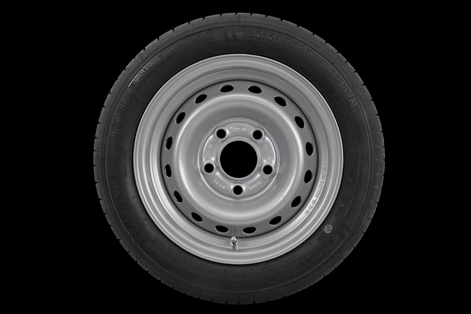 Roue renforcée pour remorque PNEU KENDA 195/50 R13C 104/102N JANTE KENDA 6Jx13″H2 5×112 ET:30