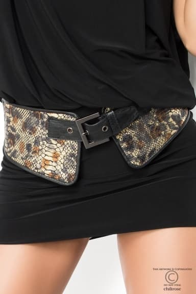 Ceinture Python - Chilirose Taille Unique