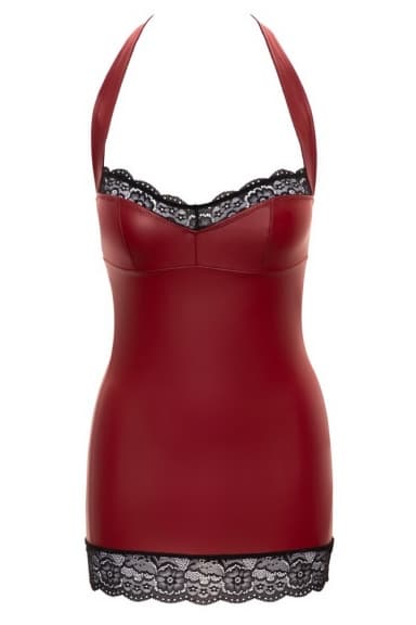 Mini robe rouge avec dentelle - Cottelli Party M