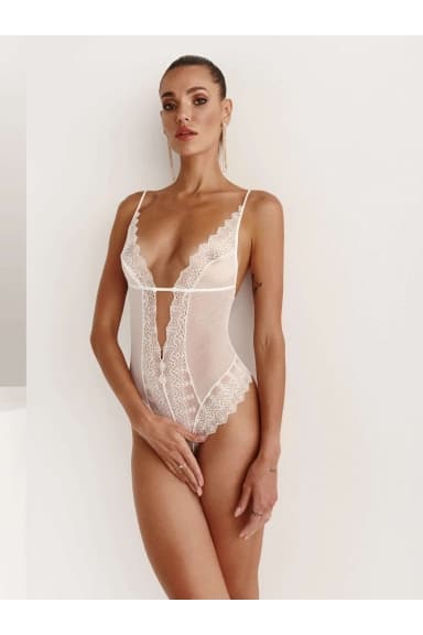 Body décolleté à perles Collection Genève - Bracli M