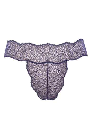 String dentelle à perles Collection Sydney - Bracli Bleu M