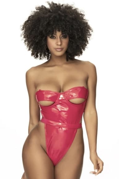 Body string vinyle rouge - Mapalé S