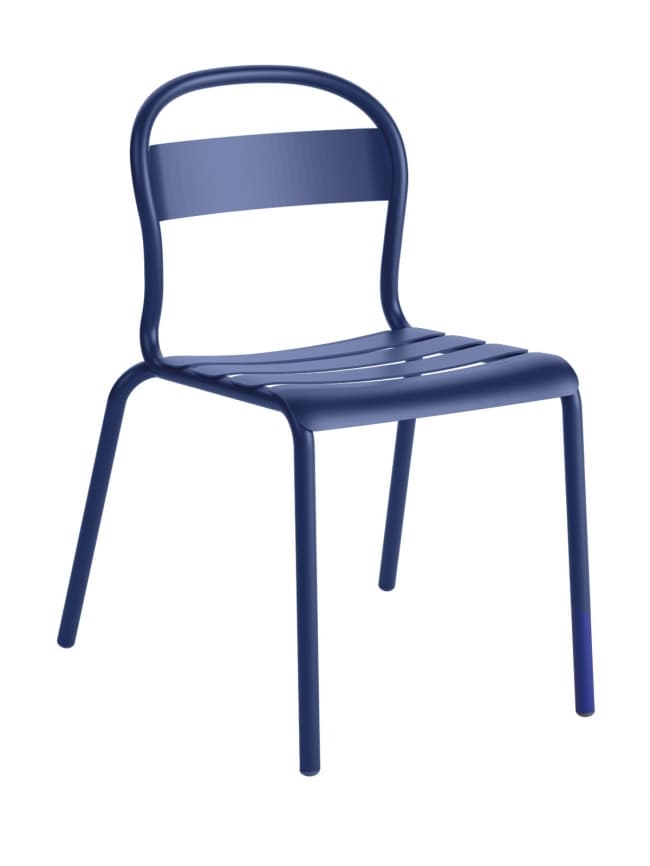 Lot de 4 chaise STECCA 1 (prix à l'unité) - bleu foncé