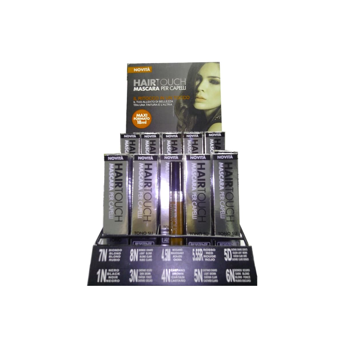 Mascara pour cheveux Hair Touch 6N Blond foncé