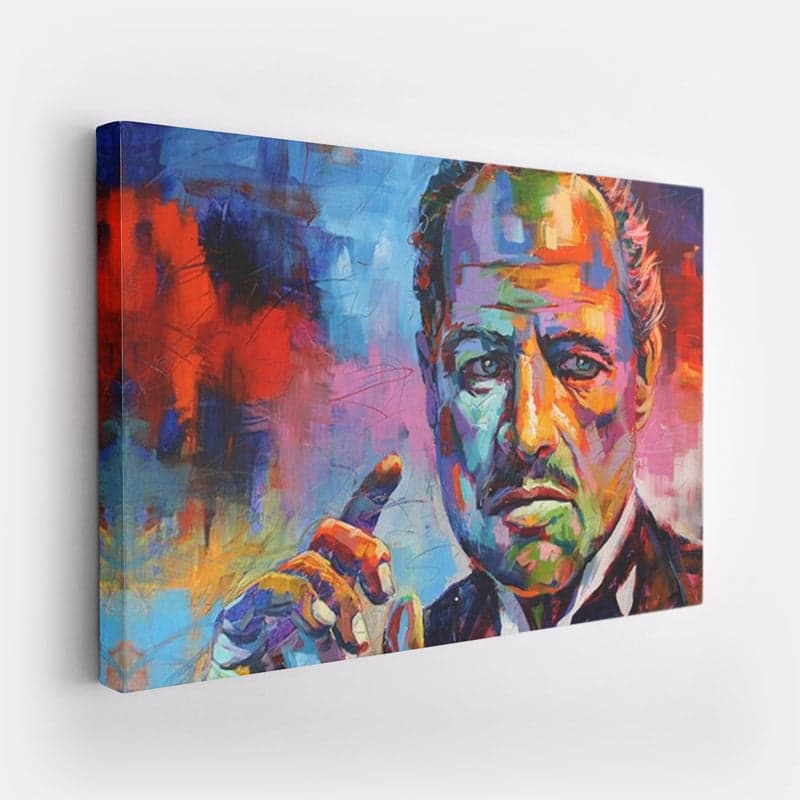 Peinture Le Parrain Toile seule 60x90cm