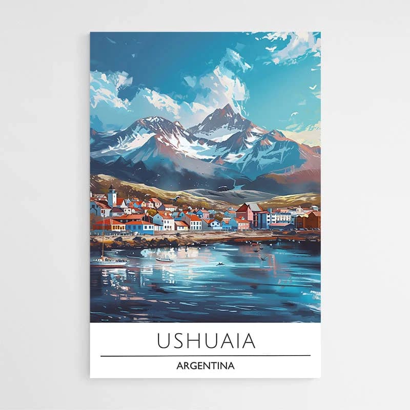 Affiche Voyage Ushuaia Poster sur papier photo 40x60