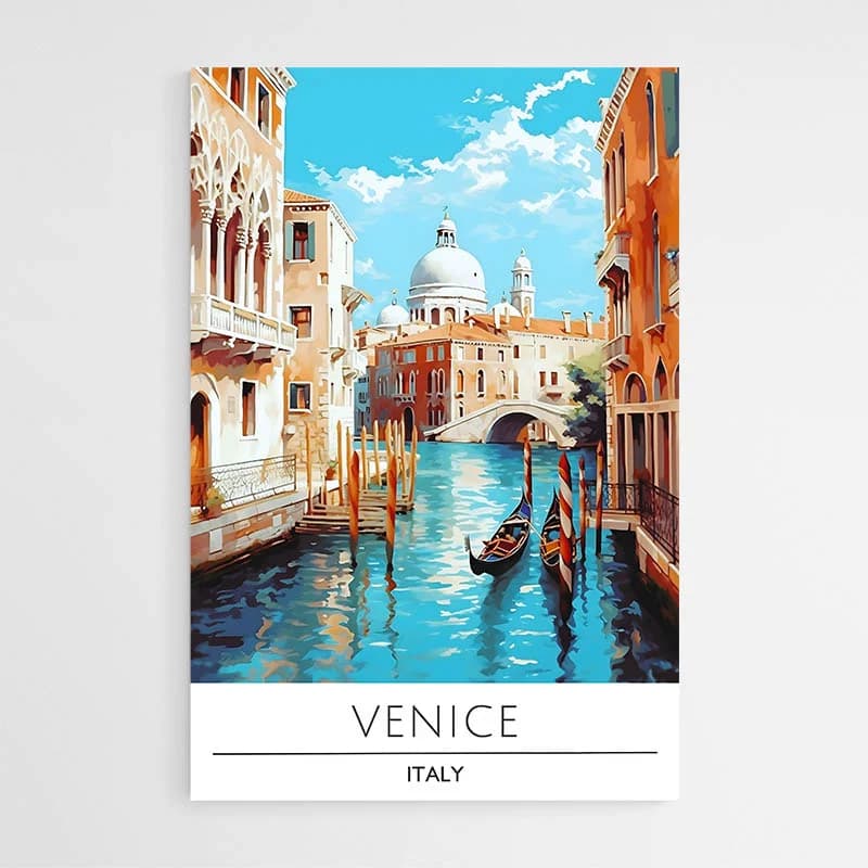 Affiche Voyage Venise Tableau plexiglas 80x120