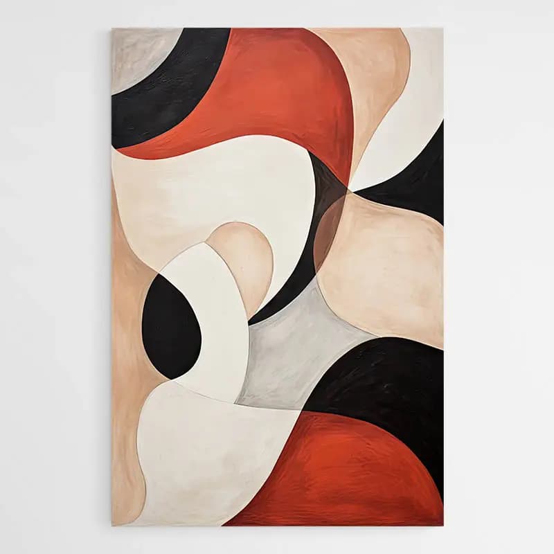 Tableau Moderne Design Tableau sur aluminium 80x80