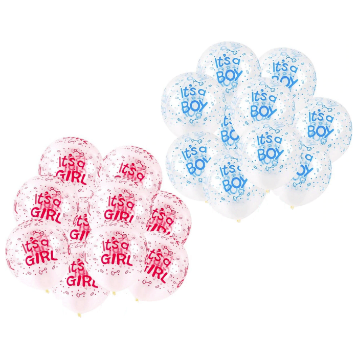 Ballon fille ou garçon pour une annonce originale du sexe de bébé