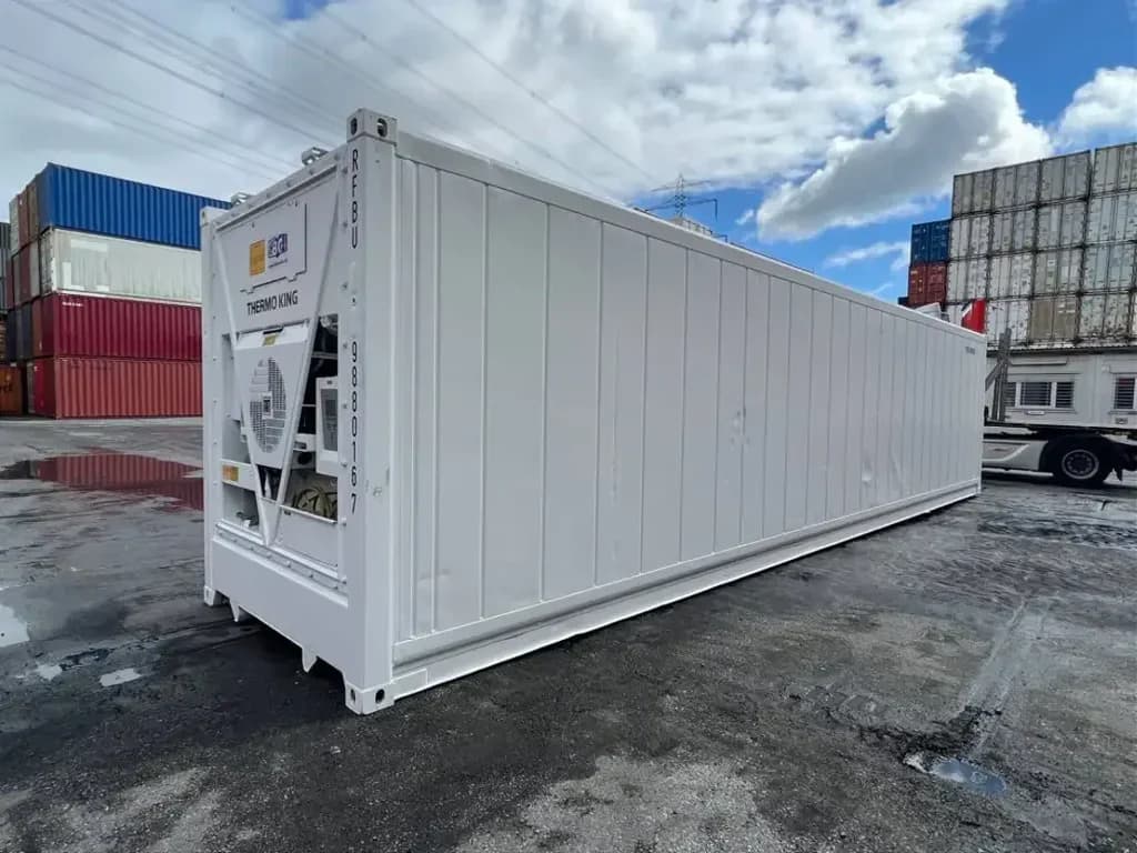 40-Fuß High Cube Kühlcontainer mit Thermo King – Neuzustand
