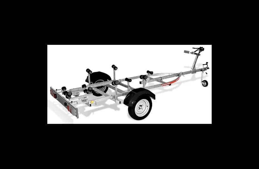 ROCCA Motorboot-Anhänger ungefedert – ZGG 350 kg