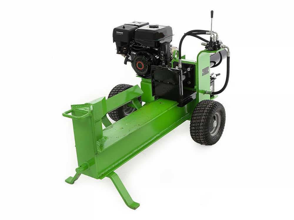 AgriEuro T-20 – Liegender Holzspalter auf Wagen mit Verbrennungsmotor