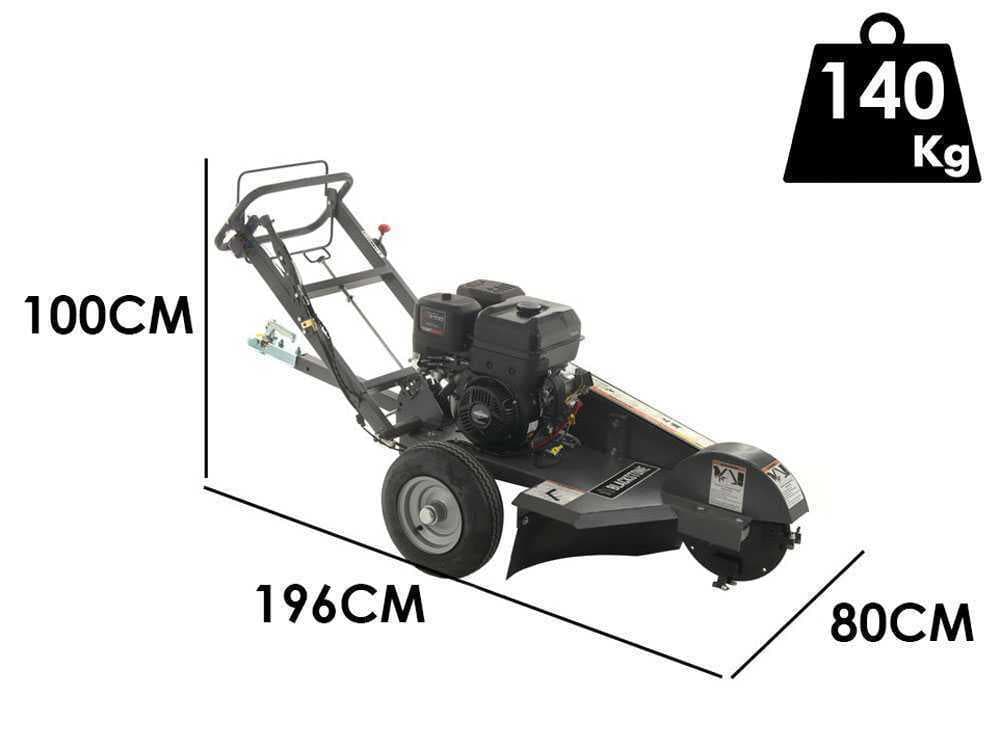 BlackStone SG 420 B&S ES PRO – Baumstumpffräse – Motor B&S XR2100 420 ccm – Schneidegerät mit 8 Wolframkarbidhämmern