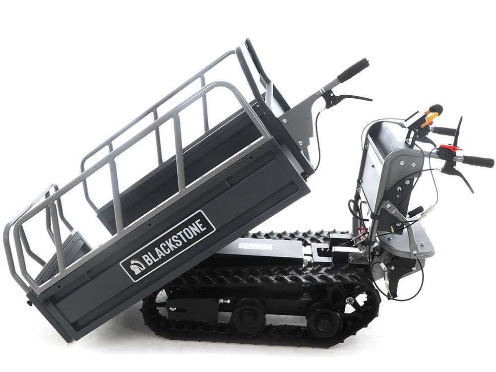 BlackStone TB 4500 E – Akku-Raupendumper mit ausziehbarer Mulde, LED-Beleuchtung