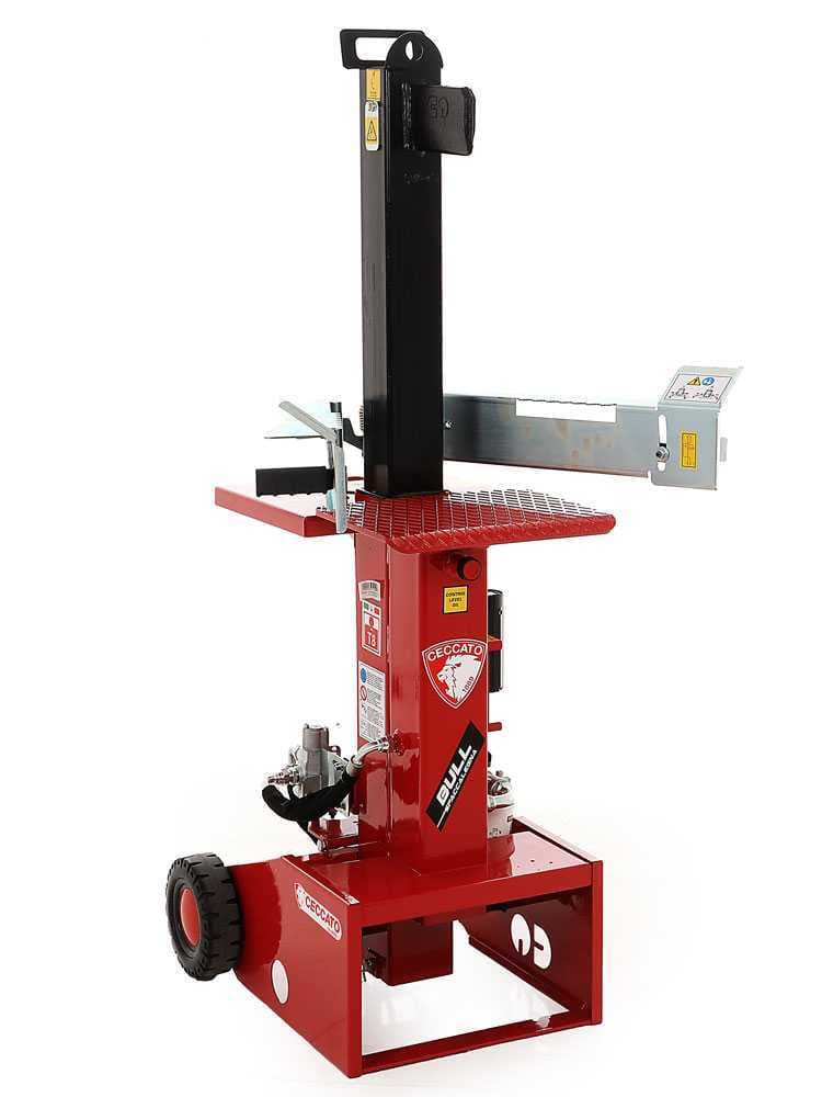 Ceccato BULL SPLE10 – Stehender einphasiger Elektro Holzspalter – 10 Tonnen – Hub 540 mm