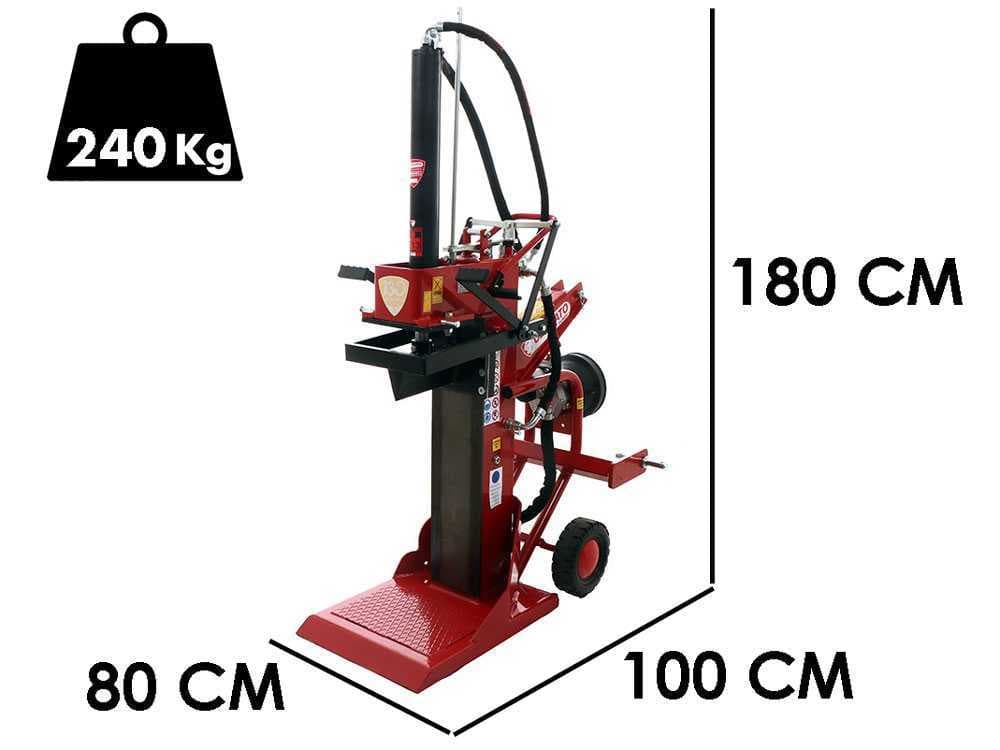 Ceccato BULL SPLT13 – Holzspalter – für Traktor, stehend, 13t, Kolbenhub 650 mm