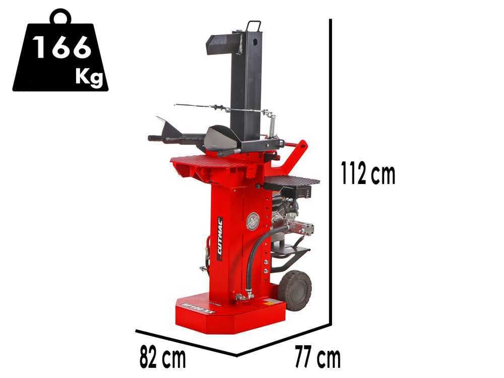Docma SF100 Rapid Benz Loncin G200F – Benzin-Holzspalter – senkrecht
