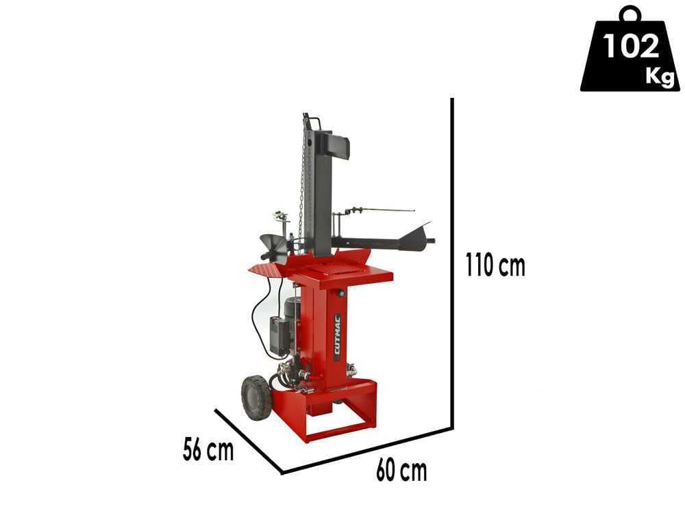 Docma SF75 Rapid 220 XX – Elektrischer Holzspalter – senkrecht