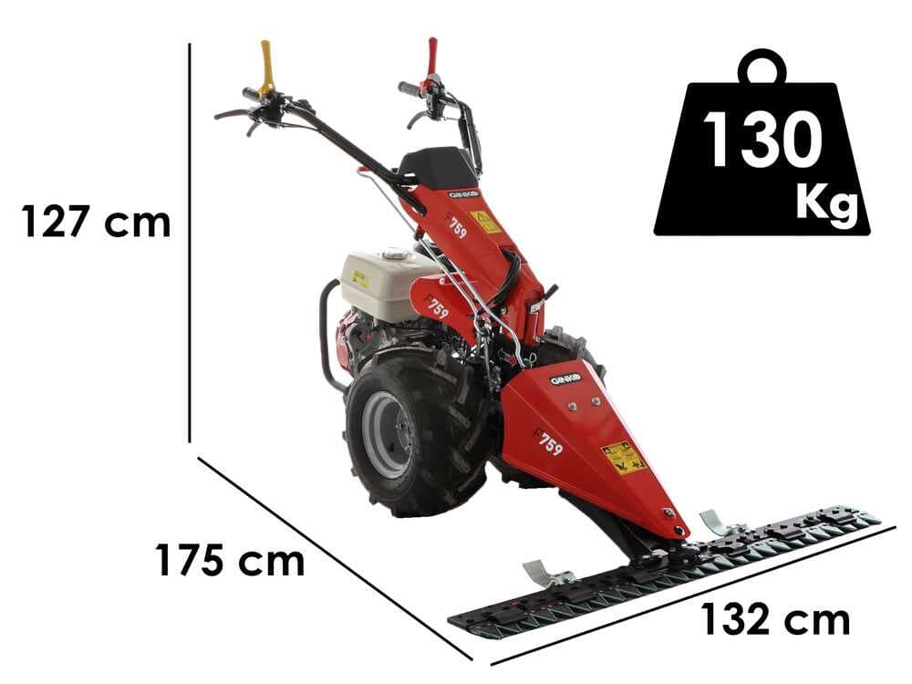 Ginko MGM FC 759 – Mehrzweckgerät Balkenmäher – Honda GX390