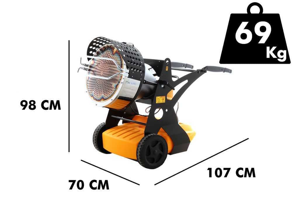 Master XL 9 SR – Diesel Heizkanone – direkte Heizung