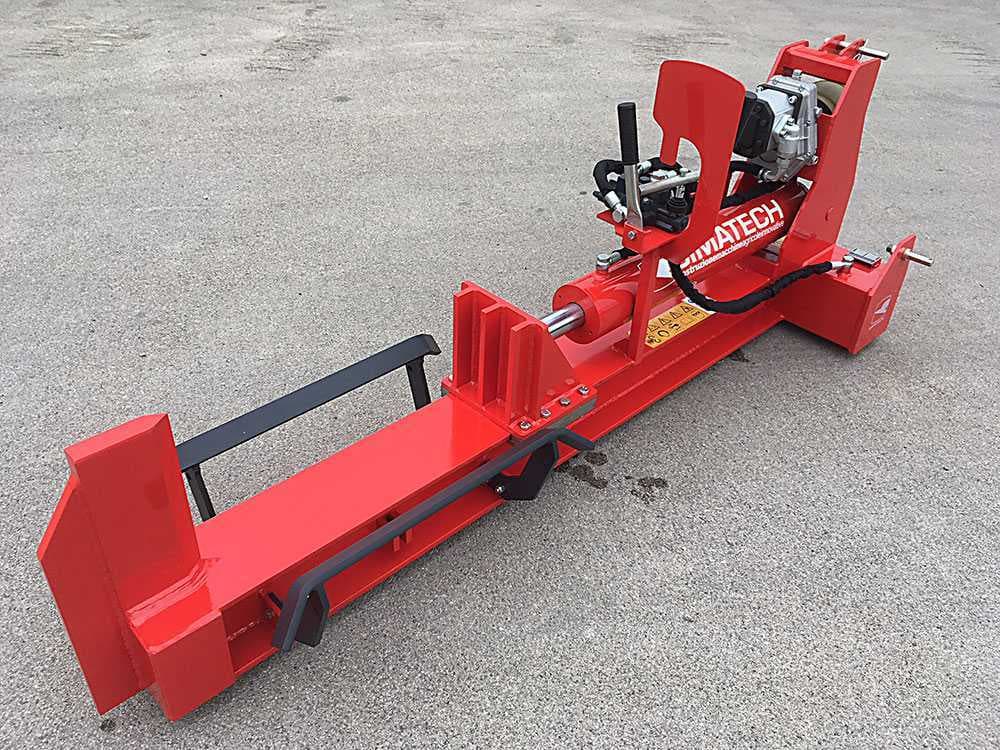 Simatech S350 – Liegender Holzspalter für Traktor – 35 T – Kolbenhub 800 mm