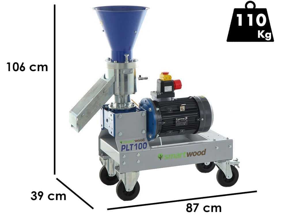 Smartwood PLT-100 – Pelletpresse 400V