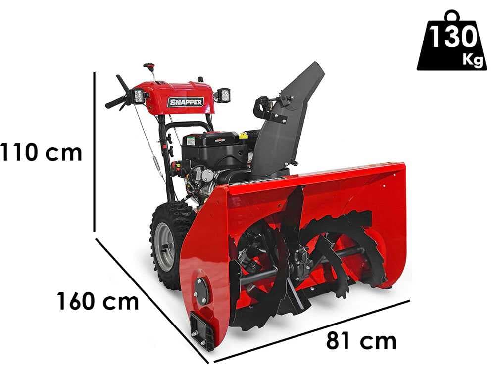Snapper H1732ES – Benzin-Schneefräse – B&S Motor 1650 Snow