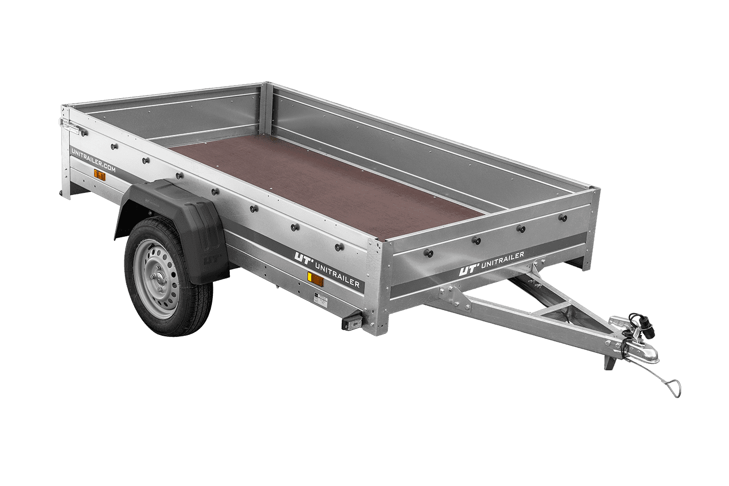 Einachsanhänger Unitrailer Garden Trailer 230 FD 230 x 125 cm mit Starrdeichsel 750 KG-Neu