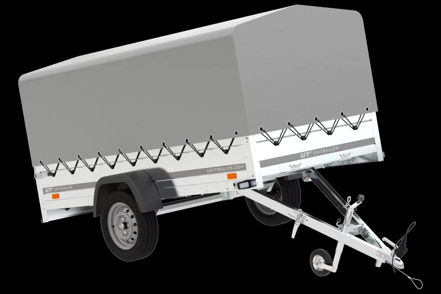Einachsiger Anhänger Unitrailer Garden Trailer 264 KIPP-Neu
